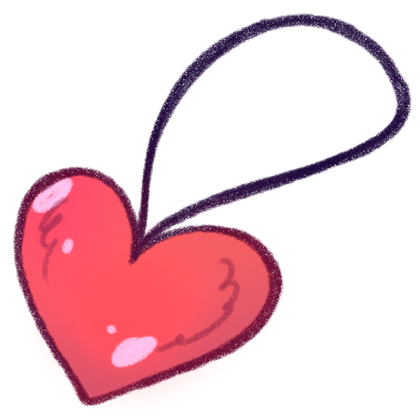 heart keychain